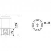 slika EL. UTIČNICA COMFORT PLUS BELA EL. UTIČNICA COMFORT PLUS BELA