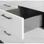 slika FIOKA AXIS PRO L-450 H=120MM - "SREDNJA" - ANTRACIT FIOKA AXIS PRO L-450 H=120MM - "SREDNJA" - ANTRACIT