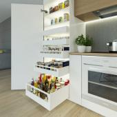 slika FIOKA AXIS PRO L-450 H=120MM - "SREDNJA" - BELA FIOKA AXIS PRO L-450 H=120MM - "SREDNJA" - BELA