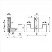 slika VEŠALICA K2202 HROM VEŠALICA K2202 HROM
