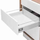 slika MODERN BOX L-450 H=83mm + OGRADICA =146mm - "SREDNJI" - SIVI MODERN BOX L-450 H=83mm + OGRADICA =146mm - "SREDNJI" - SIVI