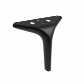 slika NOGICA STABILIS H=150 mm CRNA MAT NOGICA STABILIS H=150 mm CRNA MAT