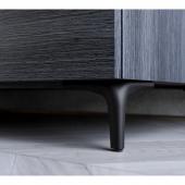 slika NOGICA STABILIS H=150 mm CRNA MAT NOGICA STABILIS H=150 mm CRNA MAT