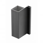 slika Vertikalni, jednostruki, 3m, CRNI Vertikalni, jednostruki, 3m, CRNI