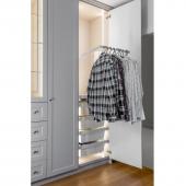 slika GARDEROBNI LIFT 8 kg 83-115 BELI RAM I BOČNI PVC POKLOPCI GARDEROBNI LIFT 8 kg 83-115 BELI RAM I BOČNI PVC POKLOPCI