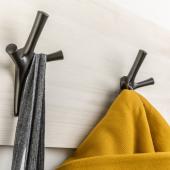 slika VEŠALICA WALENCIA CRNA MAT VEŠALICA WALENCIA CRNA MAT