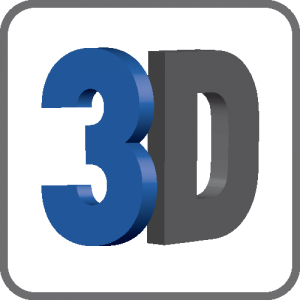 3D KLIZAČ TELESKOPSKI L-250 mm XP-GX - 3D