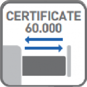 Atest 60000 ciklusa KLIZAČ TELESKOPSKI L-550 MM PUSH SA USPORIVAČEM - Atest 60000 ciklusa