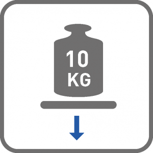 Nosivost 10kg KLIZAČ MIKRO h=17 L-246 - Nosivost 10kg