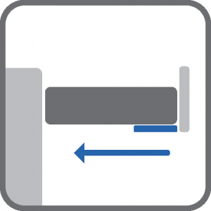 Podgradni MODERN SLIDE - POTPUNO IZVLAČENJE - SA USPORIVAČEM 3D L-500 MM - Podgradni