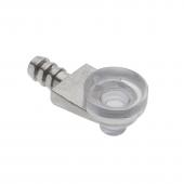 NOSAČ POLICE ZA STAKLO D/5 SA SIL.VAKUM GUMICOM - HROM