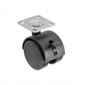 TOČKIĆ PVC Ø40 CRNI SA KOČNICOM