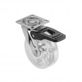 TOČKIĆ SILIKONSKI Ø75 "SHIFT" ROTIRAJUĆI PROVIDNI SA KOČNICOM