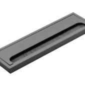 UVODNICA ZA KABL MERIDA 80x280 - CRNA