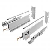 MODERN BOX L-400 H=83mm + OGRADICA =210mm  - "VISOKI" - SIVI