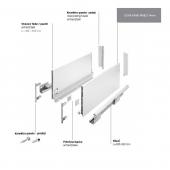 FIOKA AXIS PRO L-500 H=200MM - "EXTRA VISOKA" - BELA