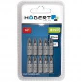 Bit PZ2 25mm, S2 čelik, 5kom/pak