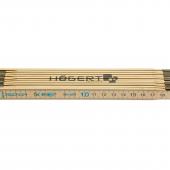 Metar drveni 2m, 10 preklopa