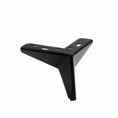 NOGA STAR H=105 mm CRNA MAT