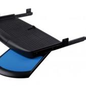 POLICA ZA TASTATURU PVC SA MIŠEM - CRNA