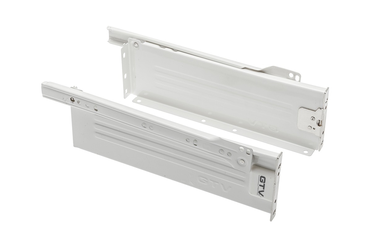 GTV METAL BOX PRESTIGE L400/H86mm - SREBRNI